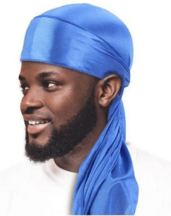Dreamfix Silky Durag, blue