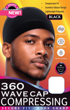 Compressig Wave cap, black