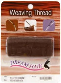 Weaving thread, medium-brown