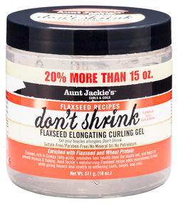 Aunt Jackie's Don't Shrink Flaxseed Elongating Curl Gel