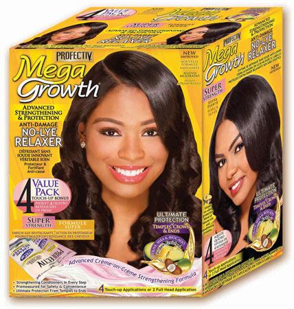 Profectiv Mega Growth No Lye Relaxer 4 Value Pack Super