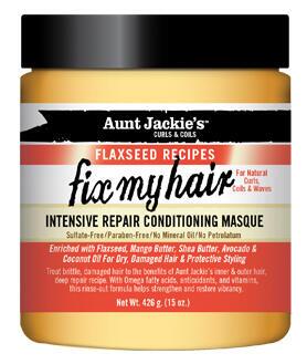 Aunt Jackie's Fix My Hair
Intensive Repair Conditioning Masque