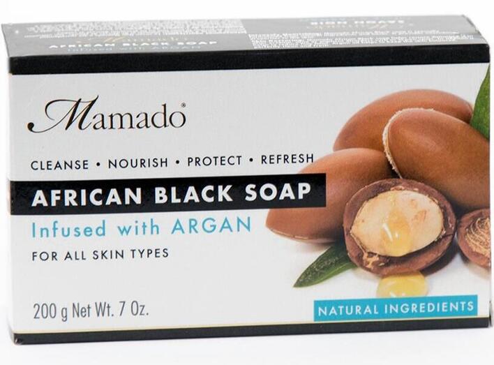 Mamado African Black Soap - Argan