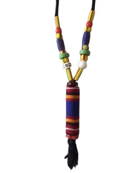 Kente necklace 'Ahenfie'