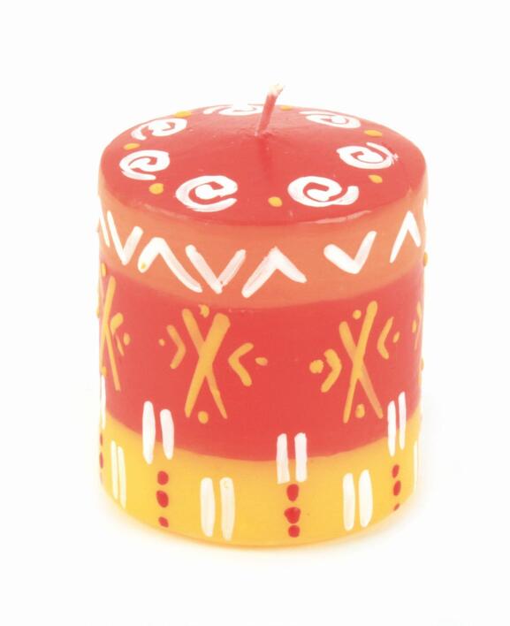 Candle "Sunset"