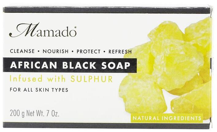 Mamado African Black Soap - Sulphur