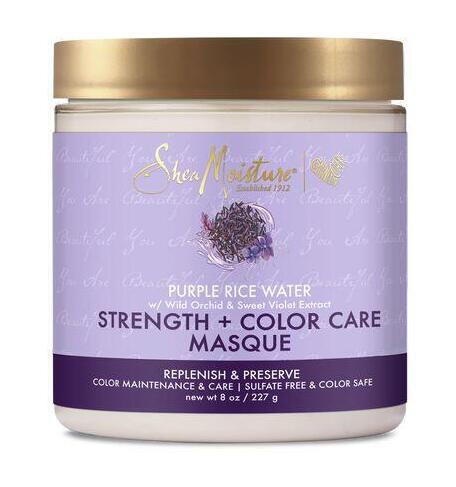 Shea Moisture Purple Rice water Strength & Color Care Masque
