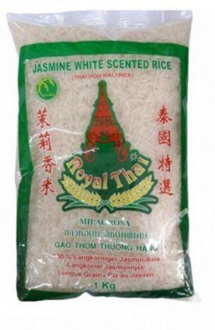 Royal Jasmin White Scented Long grain Rice 1kg