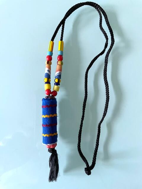 Kente necklace 'Akwaaba'