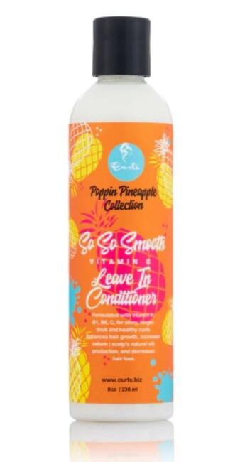 Curls Blueberry Bliss Poppin Pinapple So So Smooth Leave-in Conditioner