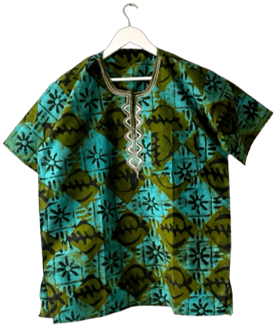 Batik shirt "Gye Nyame"