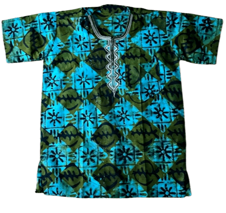 Batik shirt "Gye Nyame"