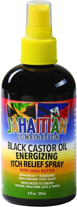 Jahaitian Black Castor Oil Itch Relief Spray