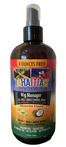Jahaitian Wig Manager 
Oil free conditioning spray
