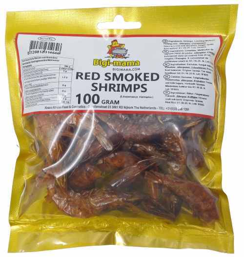 Bigi Mama Red smoked shrimps