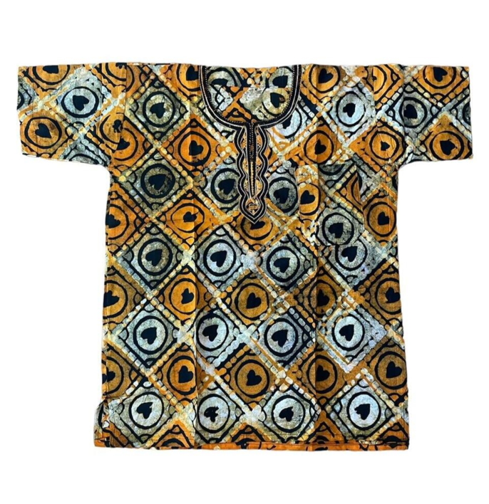 Batik Shirt "Hearts"