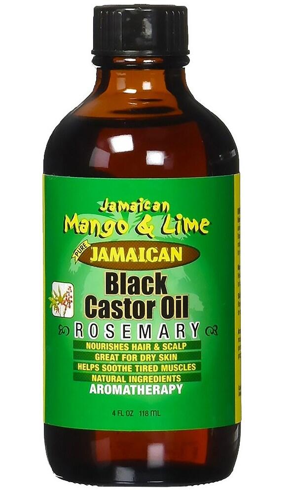 Jamaican Mango & Lime Black Castor Oil, Rosemary 118,3 ml