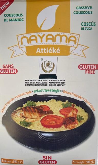 Nayama Attieke Cassava Couscous, 300g