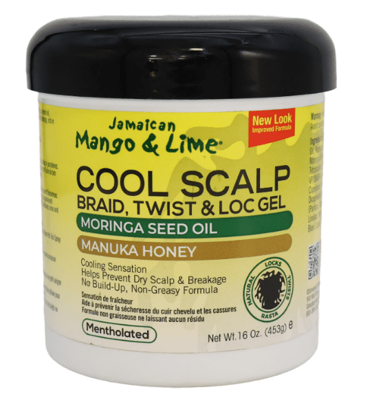 Jamaican Mango & Lime Cool Scalp Braid, Twist & Loc gel 16 oz