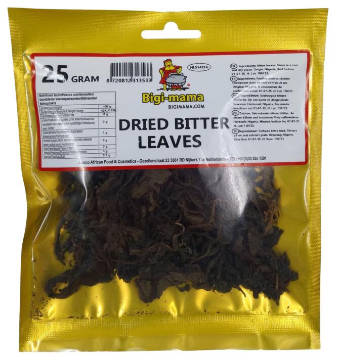 Dried Bitter leaves