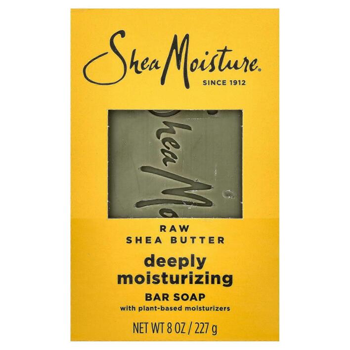 Shea Moisture Raw Shea Butter Deeply Moisturizing Bar Soap 227g