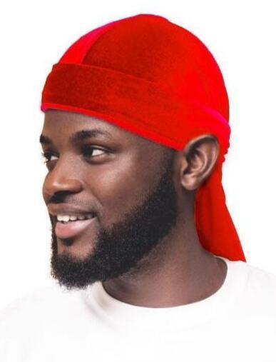 Dreamfix Korea Velvet Durag Red