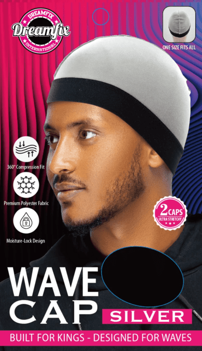 Wave cap, silver
