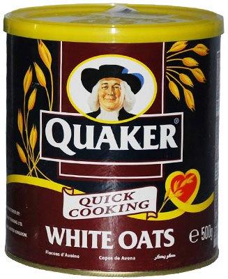 Quaker White Oats havregryn 500g