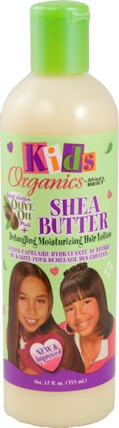 Kids Organics Shea Butter Detangling
Moisturizing Hair Lotion