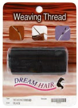 Weaving thread, black
