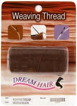 Weaving thread, medium-brown