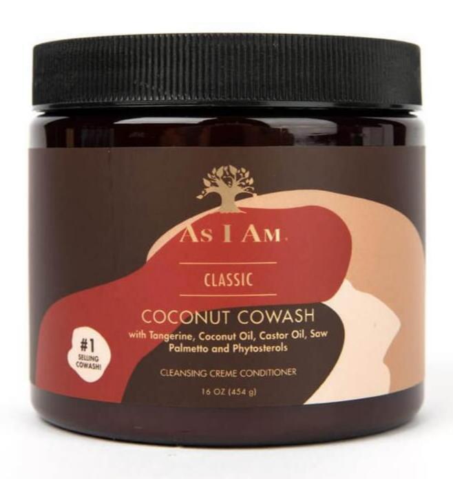 As I Am Coconut CoWash Cleansing Conditioner, for Coils and Curls 454g