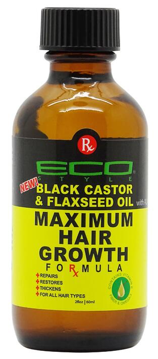 ECO Styler Black Castor & Flax Seed Oil 60 ml