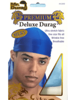 Premium Deluxe Durag Light Blue