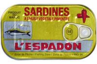Sardines L'Espadon, hot