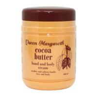 Queen Margareth Cocoa Butter Hand and Body Cream 500ml
