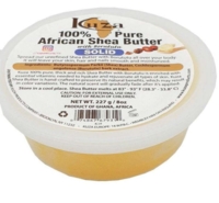 KUZA African Shea Butter solid, yellow