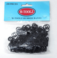 H-Toolz elastikker sort 250 stk.