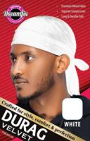 Dreamfix Korea Velvet Durag hvid