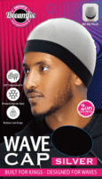 Wave cap, sølv