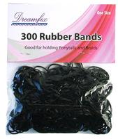 Dreamfix rubber bands black 300 pcs